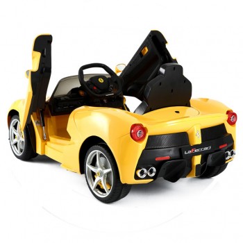 [Official Licensed] Ferrari LaFerrari 6V Rechargeable Battery Electric Ride On