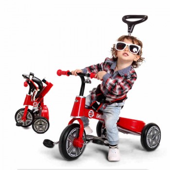10 inch MINI baby folding tricycle with licensed and CE reports [Official Licensed] 