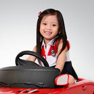 2 - 3 years old: Learning to drive