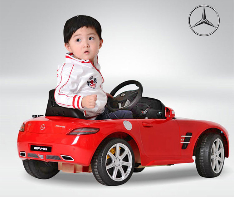 原廠授權平冶 Mercedes-Benz SLS 6V單驅兒童電動車